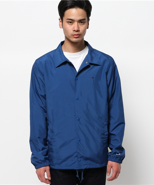 Champion(チャンピオン)の「メンズ チャンピオン アクションスタイル テフロン加工 コーチジャケット CHAMPION C3-F603(ナイロンジャケット・メンズ・ネイビー/レッド/グリーン・X-LARGE/LARGE/MEDIUM/SMALL)」の4枚目の写真