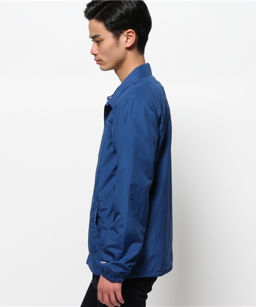 Champion(チャンピオン)の「メンズ チャンピオン アクションスタイル テフロン加工 コーチジャケット CHAMPION C3-F603(ナイロンジャケット・メンズ・ネイビー/レッド/グリーン・X-LARGE/LARGE/MEDIUM/SMALL)」の5枚目の写真