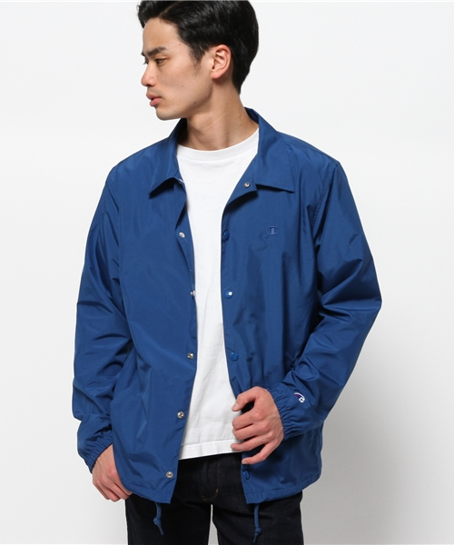 Champion(チャンピオン)の「メンズ チャンピオン アクションスタイル テフロン加工 コーチジャケット CHAMPION C3-F603(ナイロンジャケット・メンズ・ネイビー/レッド/グリーン・X-LARGE/LARGE/MEDIUM/SMALL)」の7枚目の写真