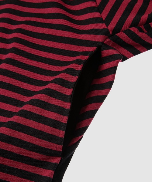 TAKAHIROMIYASHITATheSoloIst.(タカヒロミヤシタザソロイスト)の「double zip ballon basque shirt(その他トップス・メンズ・サックスブルー/ホワイト/レッド・44)」の5枚目の写真