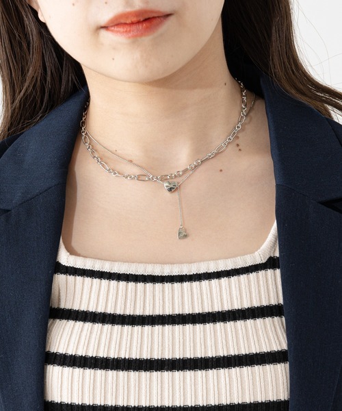 Chico（チコ）の「ハートネックレスSET（ネックレス・レディース・ゴールド/シルバー・FREE）」の7枚目の写真