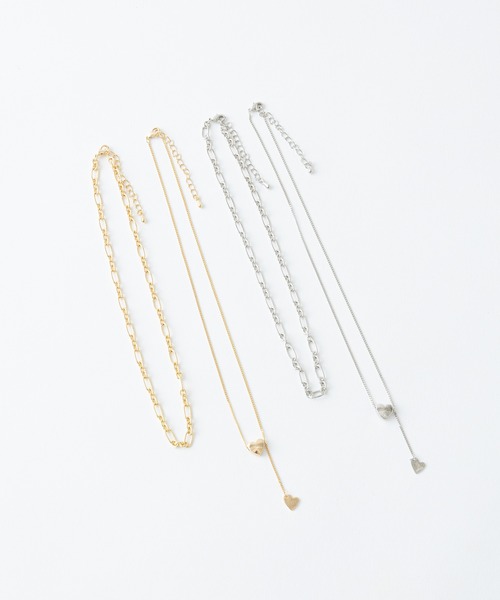 Chico（チコ）の「ハートネックレスSET（ネックレス・レディース・ゴールド/シルバー・FREE）」の9枚目の写真