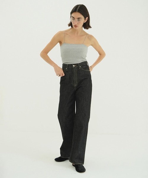CLANE(クラネ)の「SECOND DENIM PANTS(デニムパンツ・レディース・ライトブラック/アイボリー/ブルー/ブルー系その他/グレー/インディゴブルー・0/1/2)」の22枚目の写真