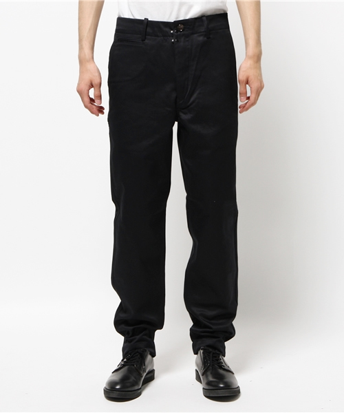 OUTLET（アウトレット）の「【BLOOM&BRANCH】シンプルチノPSM（チノパンツ・メンズ・カーキ/ネイビー・MEDIUM/LARGE/SMALL）」の5枚目の写真