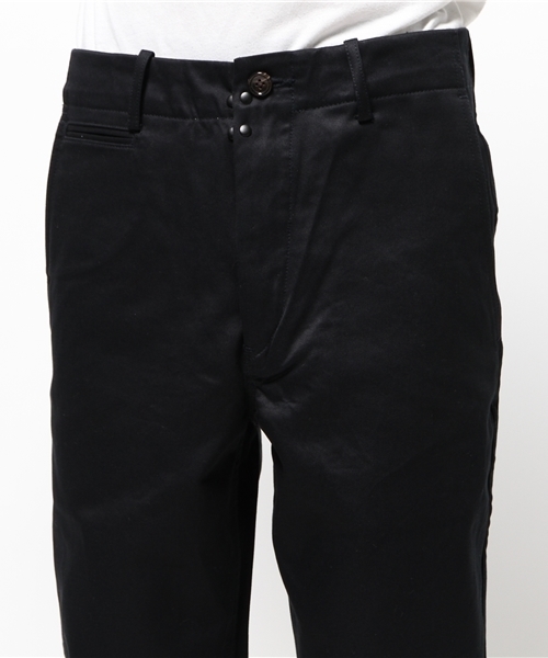 OUTLET（アウトレット）の「【BLOOM&BRANCH】シンプルチノPSM（チノパンツ・メンズ・カーキ/ネイビー・MEDIUM/LARGE/SMALL）」の6枚目の写真