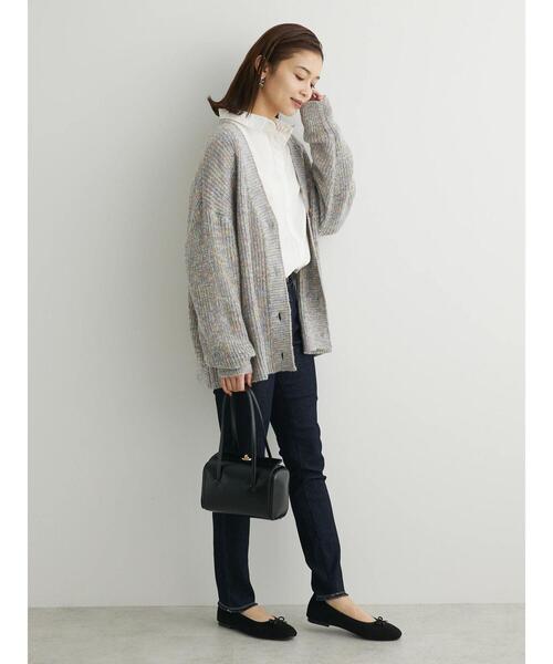 Green　Parks（グリーンパークス）の「オーバーシャツ（シャツ/ブラウス・レディース・オフホワイト/サックスブルー/ピンク/イエロー・FREE）」の17枚目の写真