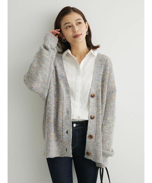 Green　Parks（グリーンパークス）の「オーバーシャツ（シャツ/ブラウス・レディース・オフホワイト/サックスブルー/ピンク/イエロー・FREE）」の16枚目の写真