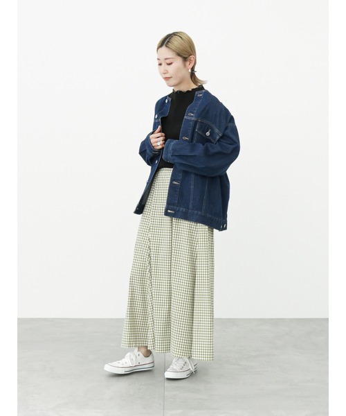 Samansa Mos2 blue（サマンサモスモスブルー）の「【ECO DENIM】ノー