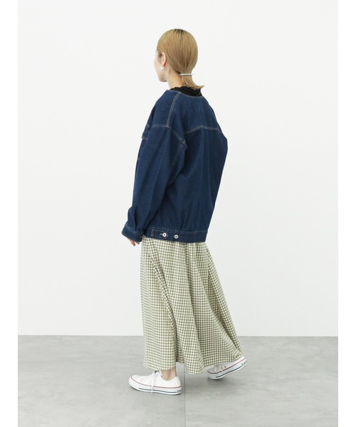 Samansa Mos2 blue（サマンサモスモスブルー）の「【ECO DENIM】ノー