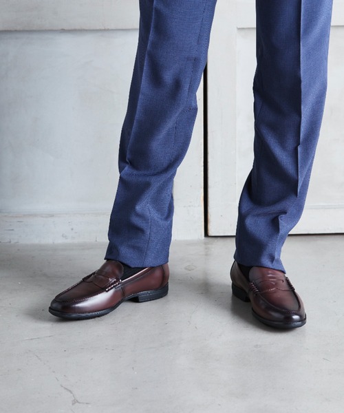 texcy luxe（テクシーリュクス）の「texcy luxe[テクシーリュクス]/コインローファー/TU-7036（ローファー・メンズ・バーガンディー/ネイビー/ブラック・24.5cm/26.5cm/27.0cm/25.5cm/28.0cm/29.0cm/26.0cm/25.0cm）」の12枚目の写真