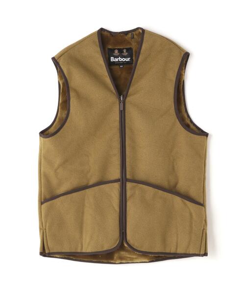 Barbour(バブアー)の「BARBOUR (バブアー) WARM PILE WAISTCOAT ZIPIN LINER(MLI0004)(ベスト・メンズ・ブラウン・40/42)」の22枚目の写真