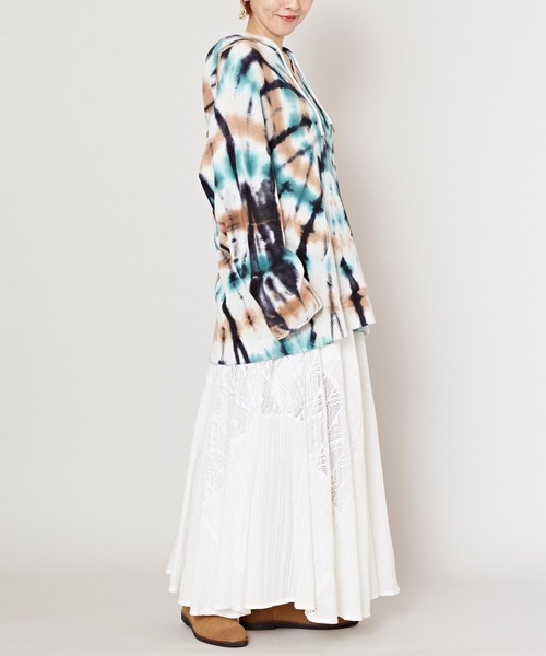 チャイハネ（チャイハネ）の「【チャイハネ】レリーアフレアスカート（スカート・レディース・グリーン/ブラック/イエロー/レッド/ホワイト/カーキ/ブルー/ブラウン/ライトイエロー/ダークブラウン・FREE）」の13枚目の写真