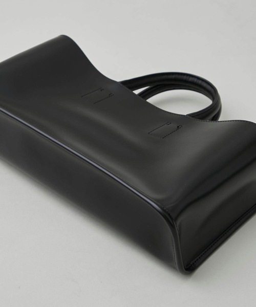 Courtney Orla（コートニーオーラ）の「【Courtney Orla/コートニーオーラ】CURVE WIDE TOTE s/トートバッグ（トートバッグ・レディース・ブラック・FREE）」の9枚目の写真