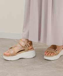【KATHARINE ROSS】コンフォート厚底スニーカーサンダル