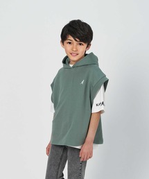 KANGOL KIDS | 【KANGOL】パーカーベストレイヤードＴ(Tシャツ/カットソー)