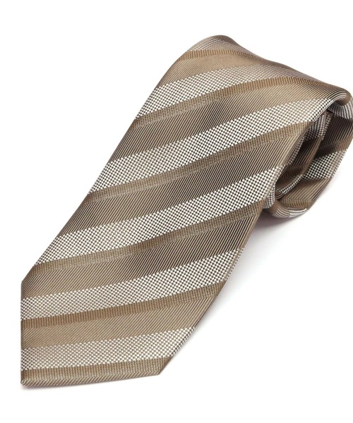 TOKYO SHIRTS（トウキョウシャツ）の「絹100% ベーシックネクタイ（ネクタイ・メンズ・ネイビー系4/ブラウン系その他/ブルー系その他2/グレー系その他2/ワイン系4/ブルー系その他/ブラウン系その他2/グレー系その他3/ネイビー系2/グレー系その他/ベージュ/カーキ系2/パープル系その他2/ネイビー系3/ワイン系2/パープル系その他/ワイン系1/カーキ系1/ネイビー系1/ワイン系3・FREE）」の7枚目の写真