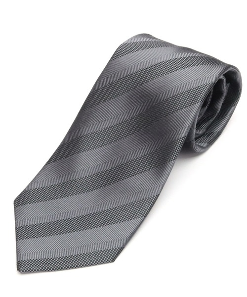 TOKYO SHIRTS（トウキョウシャツ）の「絹100% ベーシックネクタイ（ネクタイ・メンズ・ネイビー系4/ブラウン系その他/ブルー系その他2/グレー系その他2/ワイン系4/ブルー系その他/ブラウン系その他2/グレー系その他3/ネイビー系2/グレー系その他/ベージュ/カーキ系2/パープル系その他2/ネイビー系3/ワイン系2/パープル系その他/ワイン系1/カーキ系1/ネイビー系1/ワイン系3・FREE）」の2枚目の写真