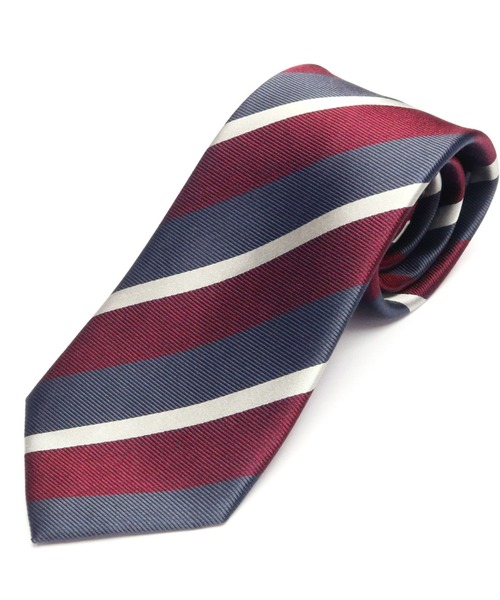 TOKYO SHIRTS（トウキョウシャツ）の「絹100% ベーシックネクタイ（ネクタイ・メンズ・ネイビー系4/ブラウン系その他/ブルー系その他2/グレー系その他2/ワイン系4/ブルー系その他/ブラウン系その他2/グレー系その他3/ネイビー系2/グレー系その他/ベージュ/カーキ系2/パープル系その他2/ネイビー系3/ワイン系2/パープル系その他/ワイン系1/カーキ系1/ネイビー系1/ワイン系3・FREE）」の3枚目の写真