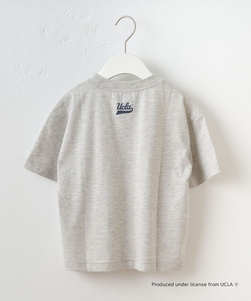 UCLA(ユーシーエルエー)の「【KIDS】【UCLA/ユーシーエルエー】フロントロゴTee(Tシャツ/カットソー・キッズ・ピンク/アイボリー/チャコールグレー・S/XL/L/M/XXL)」の11枚目の写真
