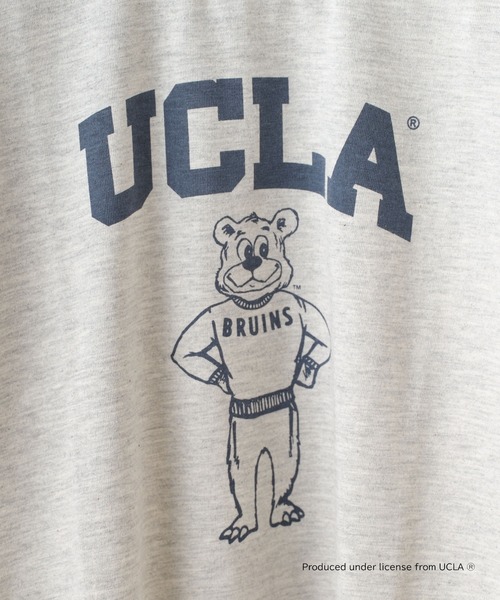UCLA(ユーシーエルエー)の「【KIDS】【UCLA/ユーシーエルエー】フロントロゴTee(Tシャツ/カットソー・キッズ・ピンク/アイボリー/チャコールグレー・S/XL/L/M/XXL)」の7枚目の写真