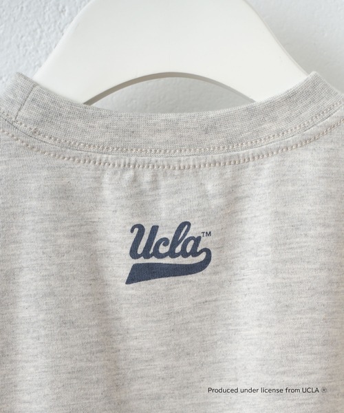 UCLA(ユーシーエルエー)の「【KIDS】【UCLA/ユーシーエルエー】フロントロゴTee(Tシャツ/カットソー・キッズ・ピンク/アイボリー/チャコールグレー・S/XL/L/M/XXL)」の10枚目の写真