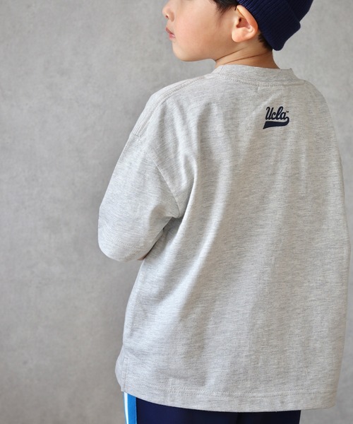UCLA(ユーシーエルエー)の「【KIDS】【UCLA/ユーシーエルエー】フロントロゴTee(Tシャツ/カットソー・キッズ・ピンク/アイボリー/チャコールグレー・S/XL/L/M/XXL)」の19枚目の写真