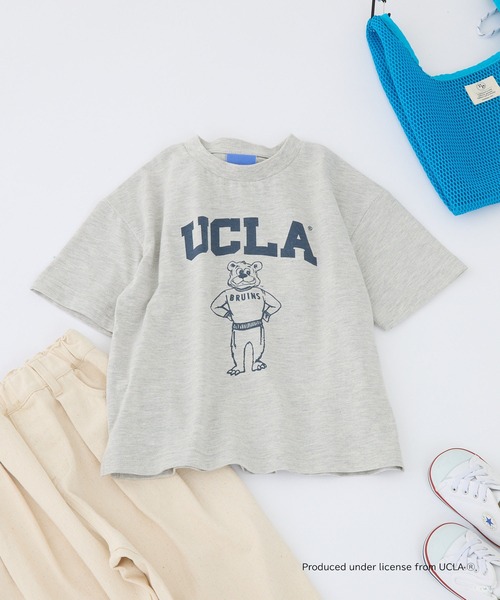 UCLA(ユーシーエルエー)の「【KIDS】【UCLA/ユーシーエルエー】フロントロゴTee(Tシャツ/カットソー・キッズ・ピンク/アイボリー/チャコールグレー・S/XL/L/M/XXL)」の20枚目の写真