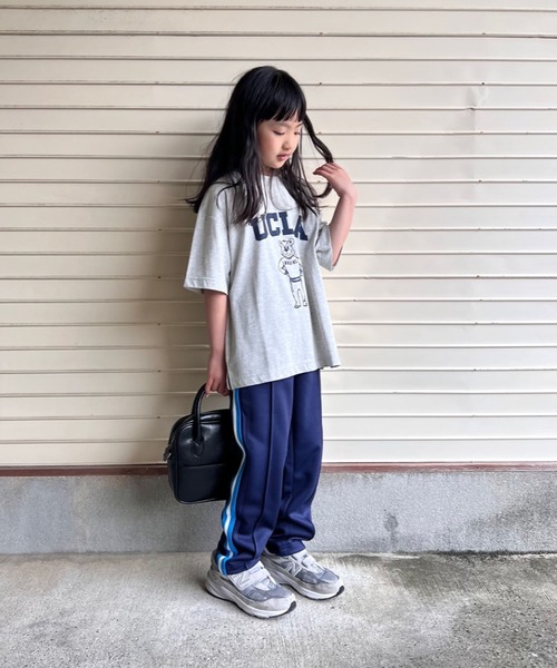 UCLA(ユーシーエルエー)の「【KIDS】【UCLA/ユーシーエルエー】フロントロゴTee(Tシャツ/カットソー・キッズ・ピンク/アイボリー/チャコールグレー・S/XL/L/M/XXL)」の21枚目の写真