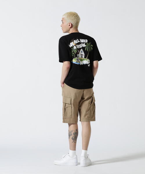 AVIREX(アヴィレックス)の「《WEB&DEPOT限定》CREW NECK T-SHIT BREAKING TIME / クルーネック Tシャツ ブレイキングタイム / AVIREX / アヴィレックス(Tシャツ/カットソー・レディース・ホワイト/ライトグリーン/ブラック/その他17・2XL/L/XL/M/F)」の5枚目の写真