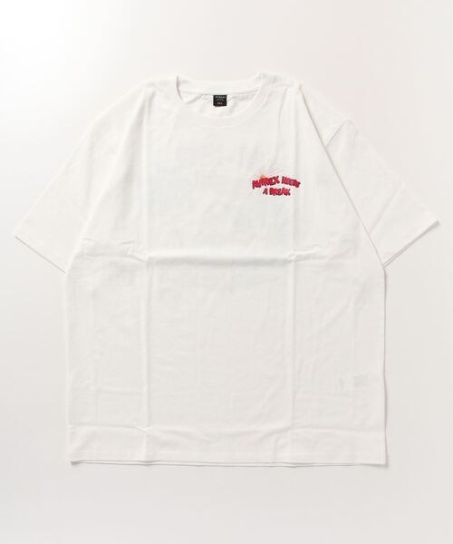 AVIREX(アヴィレックス)の「《WEB&DEPOT限定》CREW NECK T-SHIT BREAKING TIME / クルーネック Tシャツ ブレイキングタイム / AVIREX / アヴィレックス(Tシャツ/カットソー・レディース・ホワイト/ライトグリーン/ブラック/その他17・2XL/L/XL/M/F)」の9枚目の写真