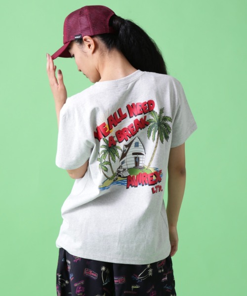 AVIREX(アヴィレックス)の「《WEB&DEPOT限定》CREW NECK T-SHIT BREAKING TIME / クルーネック Tシャツ ブレイキングタイム / AVIREX / アヴィレックス(Tシャツ/カットソー・レディース・ホワイト/ライトグリーン/ブラック/その他17・2XL/L/XL/M/F)」の17枚目の写真