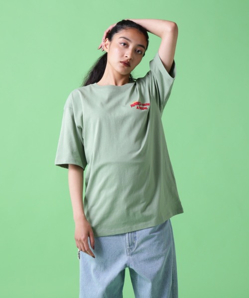 AVIREX(アヴィレックス)の「《WEB&DEPOT限定》CREW NECK T-SHIT BREAKING TIME / クルーネック Tシャツ ブレイキングタイム / AVIREX / アヴィレックス(Tシャツ/カットソー・レディース・ホワイト/ライトグリーン/ブラック/その他17・2XL/L/XL/M/F)」の20枚目の写真