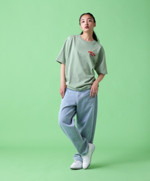 AVIREX(アヴィレックス)の「《WEB&DEPOT限定》CREW NECK T-SHIT BREAKING TIME / クルーネック Tシャツ ブレイキングタイム / AVIREX / アヴィレックス(Tシャツ/カットソー・レディース・ホワイト/ライトグリーン/ブラック/その他17・2XL/L/XL/M/F)」の21枚目の写真