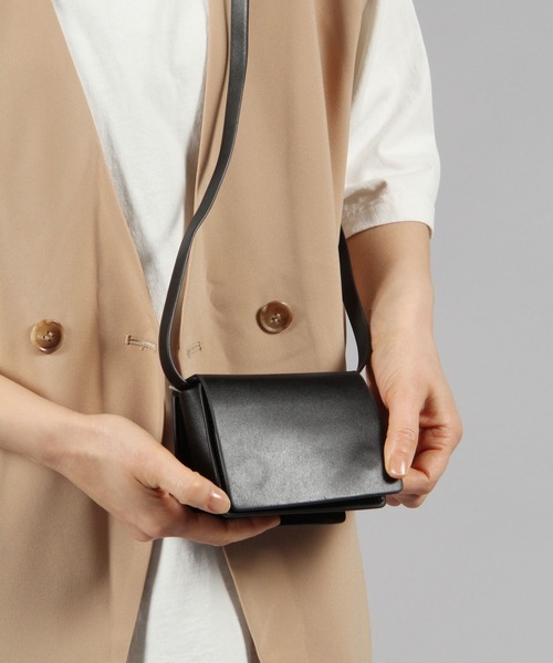 3.3 Field Trip （3.3フィールドトリップ）の「3.3 Field Trip／ミニボックスクロスBAG 2196641（ショルダーバッグ・レディース・ブラック/ブラウン・FREE）」の11枚目の写真