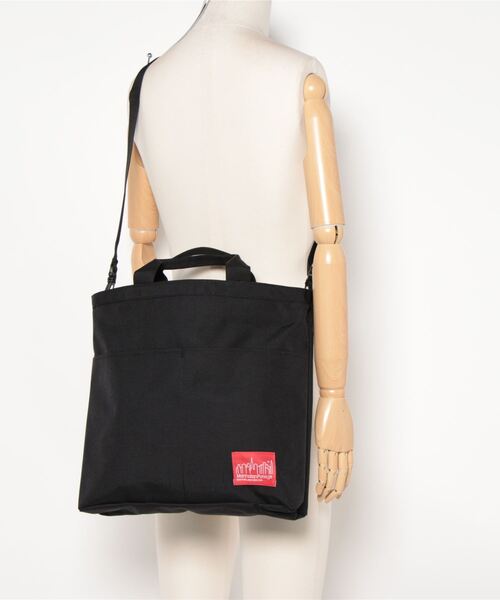 Manhattan Portage（マンハッタンポーテージ）の「Sylvan Tote Bag（トートバッグ・メンズ・ブラック・MEDIUM）」の18枚目の写真