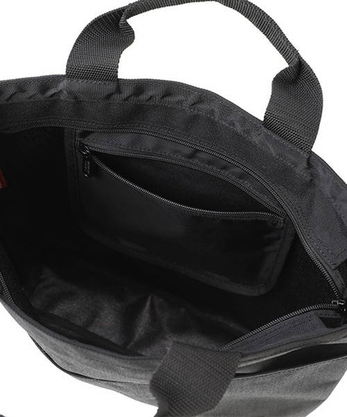 Manhattan Portage（マンハッタンポーテージ）の「Sylvan Tote Bag（トートバッグ・メンズ・ブラック・MEDIUM）」の12枚目の写真