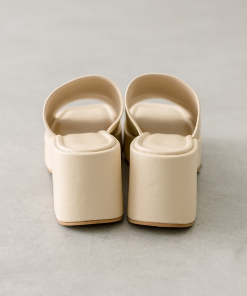 mystic（ミスティック）の「ボリュームサンダル（サンダル・レディース・ブラック/アイボリー・36/37/38）」の7枚目の写真