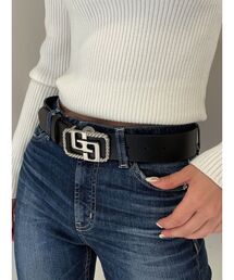 GYDA | JEYSUS GGレザーワイドベルト(ベルト)