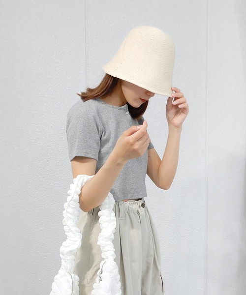 minia（ミニア）の「クローシュハット（ハット・レディース・ブラック/アイボリー/ベージュ/ブルー/パープル・FREE）」の10枚目の写真