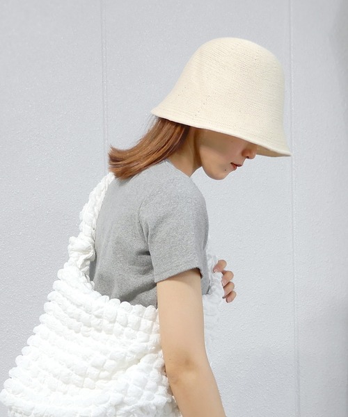 minia（ミニア）の「クローシュハット（ハット・レディース・ブラック/アイボリー/ベージュ/ブルー/パープル・FREE）」の21枚目の写真
