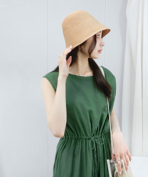 minia（ミニア）の「クローシュハット（ハット・レディース・ブラック/アイボリー/ベージュ/ブルー/パープル・FREE）」の18枚目の写真