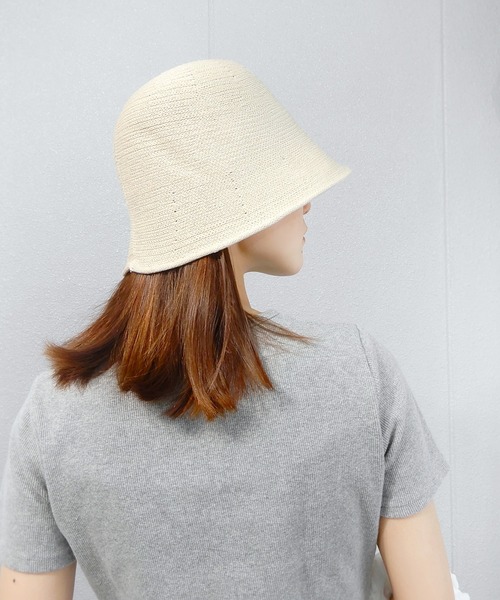 minia（ミニア）の「クローシュハット（ハット・レディース・ブラック/アイボリー/ベージュ/ブルー/パープル・FREE）」の7枚目の写真