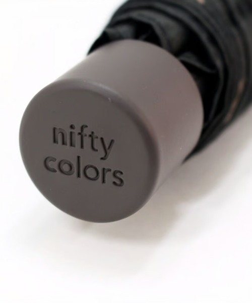 セール】【nifty colors】モモンガ ケース付 折りたたみ傘 スレンダー