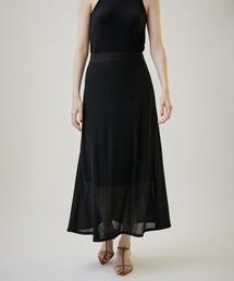 SALON adam et rope' | KINANシアーリブスカート(スカート)