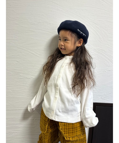 Moujonjon（ムージョンジョン）の「衿お花刺繍・衿レース白長袖ブラウス（シャツ/ブラウス・キッズ・その他3/その他1・120/140/130/90/110/100）」の21枚目の写真