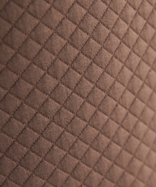 miclat（ミクラ）の「大きいサイズ　キーネックキルティングワンピース　miclat（ワンピース・レディース・ブラック/ブラウン・L/LL/3L/4L/5L）」の13枚目の写真