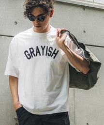 メンズアーチプリントTシャツ