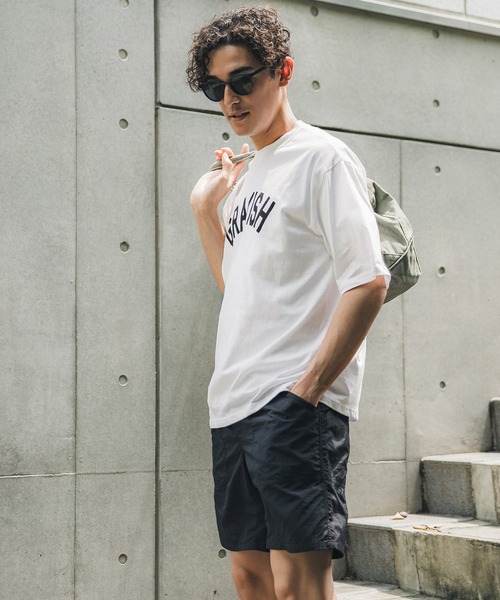 coca(coca)(コカ)の「メンズアーチプリントTシャツ(Tシャツ/カットソー・メンズ・ブルー/ホワイト・L/XL/M)」の4枚目の写真