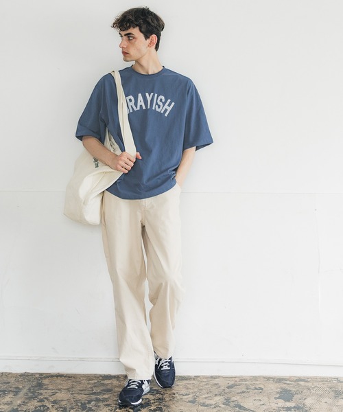 coca(coca)(コカ)の「メンズアーチプリントTシャツ(Tシャツ/カットソー・メンズ・ブルー/ホワイト・L/XL/M)」の7枚目の写真