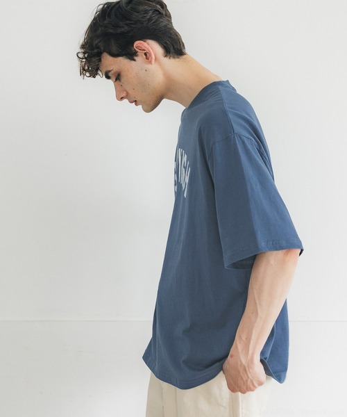 coca(coca)(コカ)の「メンズアーチプリントTシャツ(Tシャツ/カットソー・メンズ・ブルー/ホワイト・L/XL/M)」の8枚目の写真